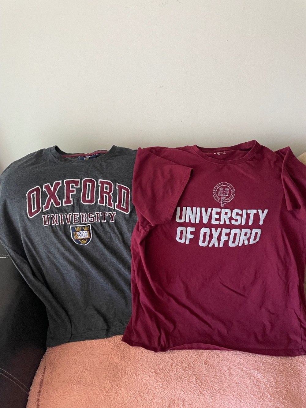 Two Oxford T-shirts. Price for 2. Size XL